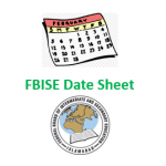 FBISE Date Sheet 2022