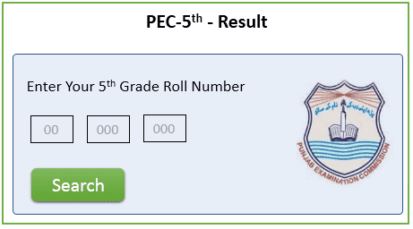 How to Search PEC 5th Result 2024 Online?