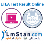 ETEA Result 2021 For Medical and Dental Entrance