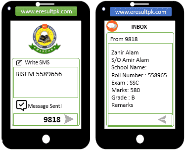 Mardan Board Result 2025 Online Search By SMS